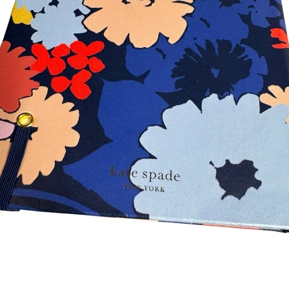 Kate Spade Address Book Favorite People Leatherette Navy Spring Floral A-Z Tabs - Picture 3 of 9